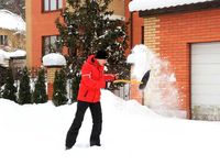 Лопата зимняя Tornadica 2 ковша