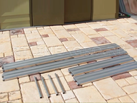 Оцинкованная грядка Ярус 2 х 1 м высота 17 см