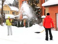 Лопата зимняя Tornadica 2 ковша