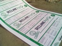 Поликарбонат сотовый прозрачный 4 мм  RTILINE Agro / 12,00 х 2,10 м / 0,62 кг