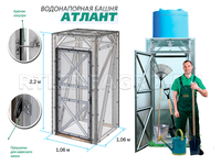 Водонапорная башня "Атлант"