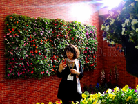 Настенная панель капельного полива Ботанический сад