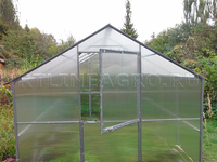 Теплица Дельта 2,5 x 4,3 x 2,2 м с поликарбонатом Карбогласс Кристалл и профилями Теплица Дельта 2,5 x 4,3 x 2,2 м с поликарбонатом Карбогласс Кристалл и профилями