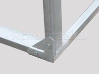 Теплицы Каркас-40 / каркас оцинкованная труба 40 х 20 х 1,2 мм Теплицы Каркас-40 / каркас оцинкованная труба 40 х 20 х 1,2 мм