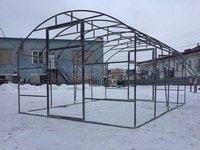 Теплицы Слава Престиж / каркас оцинкованная труба 20 х 20 х 1,2 мм Теплицы Слава Престиж / каркас оцинкованная труба 20 х 20 х 1,2 мм