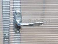 Теплицы Слава СП / каркас оцинкованная не замкнутая труба 20 х 20 х 1,2 мм