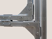 Теплицы Слава СП / каркас оцинкованная не замкнутая труба 20 х 20 х 1,2 мм