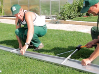 Оцинкованная грядка Ярус 2 х 0,7 м высота 17 см