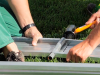 Оцинкованная грядка Ярус 2 х 0,7 м высота 17 см