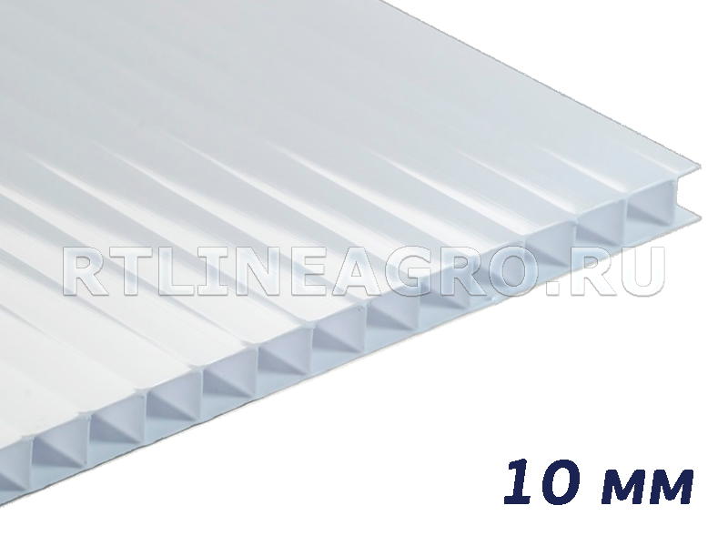 Поликарбонат сотовый молочный 10 мм Кристалл / 12,00 х 2,10 м / 1,21 кг Поликарбонат сотовый молочный 10 мм Кристалл / 12,00 х 2,10 м / 1,21 кг