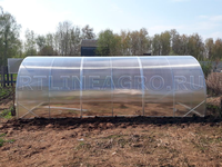 Теплица Боровик 3 x 8 x 2 м с поликарбонатом Премиум Гарант Теплица Боровик 3 x 8 x 2 м с поликарбонатом Премиум Гарант
