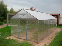 Теплица Дельта 2,5 x 4,3 x 2,2 м с поликарбонатом Карбогласс Кристалл и профилями Теплица Дельта 2,5 x 4,3 x 2,2 м с поликарбонатом Карбогласс Кристалл и профилями