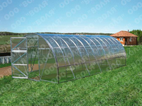 Теплица Дачная-2ДУМ 3 x 8 x 2 м с поликарбонатом PRACTIQ Теплица Дачная-2ДУМ 3 x 8 x 2 м с поликарбонатом PRACTIQ