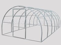 Теплица "Каркас-40" 3 x 4 x 2 м с поликарбонатом Колибри Теплица "Каркас-40" 3 x 4 x 2 м с поликарбонатом Колибри