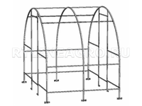 Теплица Омега 3 x 4 x 2 м с поликарбонатом Карбогласс Премиум Теплица Омега 3 x 4 x 2 м с поликарбонатом Карбогласс Премиум