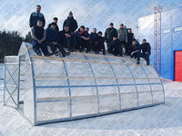 Теплица "Дачная Стрелка-3" 3 x 6 x 2,4 м с поликарбонатом Стандарт Воля Теплица "Дачная Стрелка-3" 3 x 6 x 2,4 м с поликарбонатом Стандарт Воля