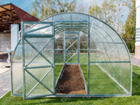 Теплица Дачная Трешка 3 x 8 x 2 м с поликарбонатом PRACTIQ Теплица Дачная Трешка 3 x 8 x 2 м с поликарбонатом PRACTIQ